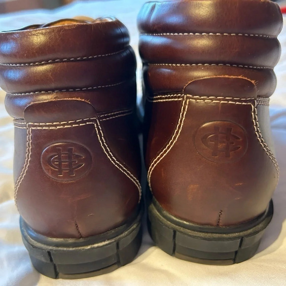 Cole Haan Leather Ankle Waterproof Boots C00519 size 7.5M - Picture 5 of 9